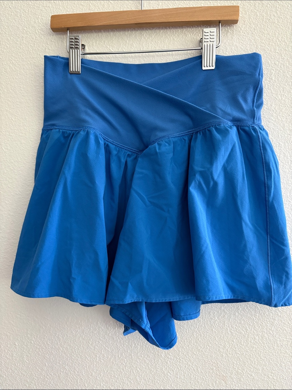 aerie Electric Blue Athletic Skort with Built-In Shorts